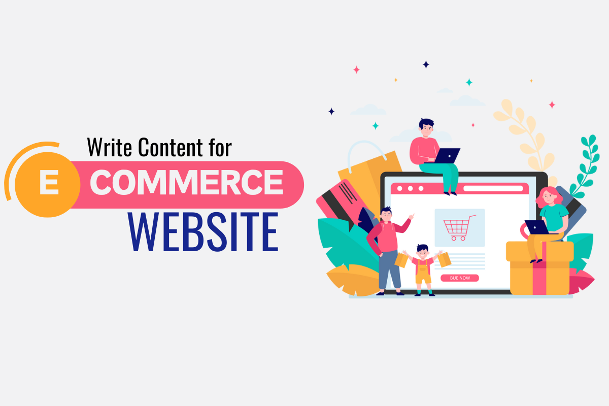 Write Content for an E-commerce Website