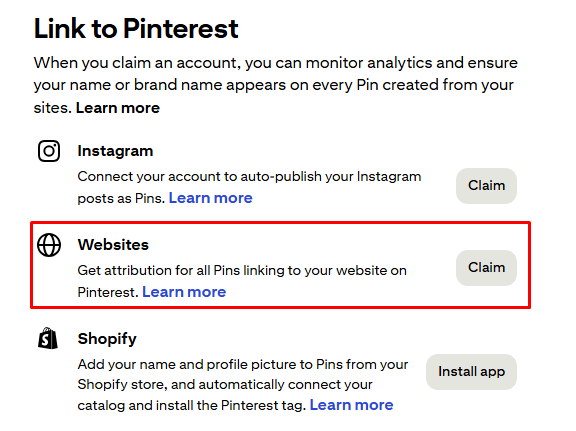 Website Preparation and Connection