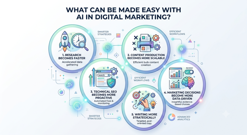 What Can Be Made Easy with AI in Digital Marketing