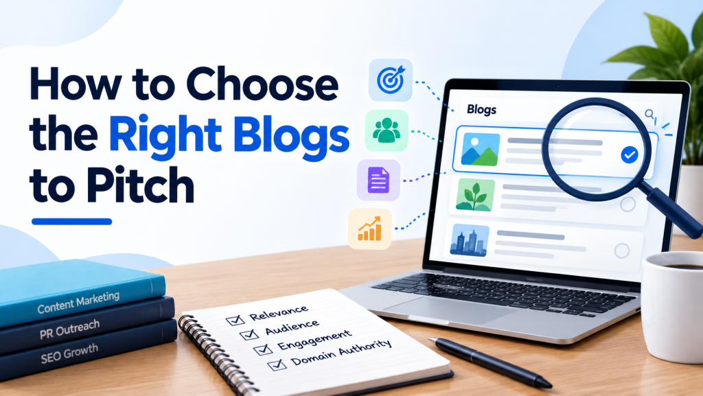 Choosing the Right Blogs to Pitch
